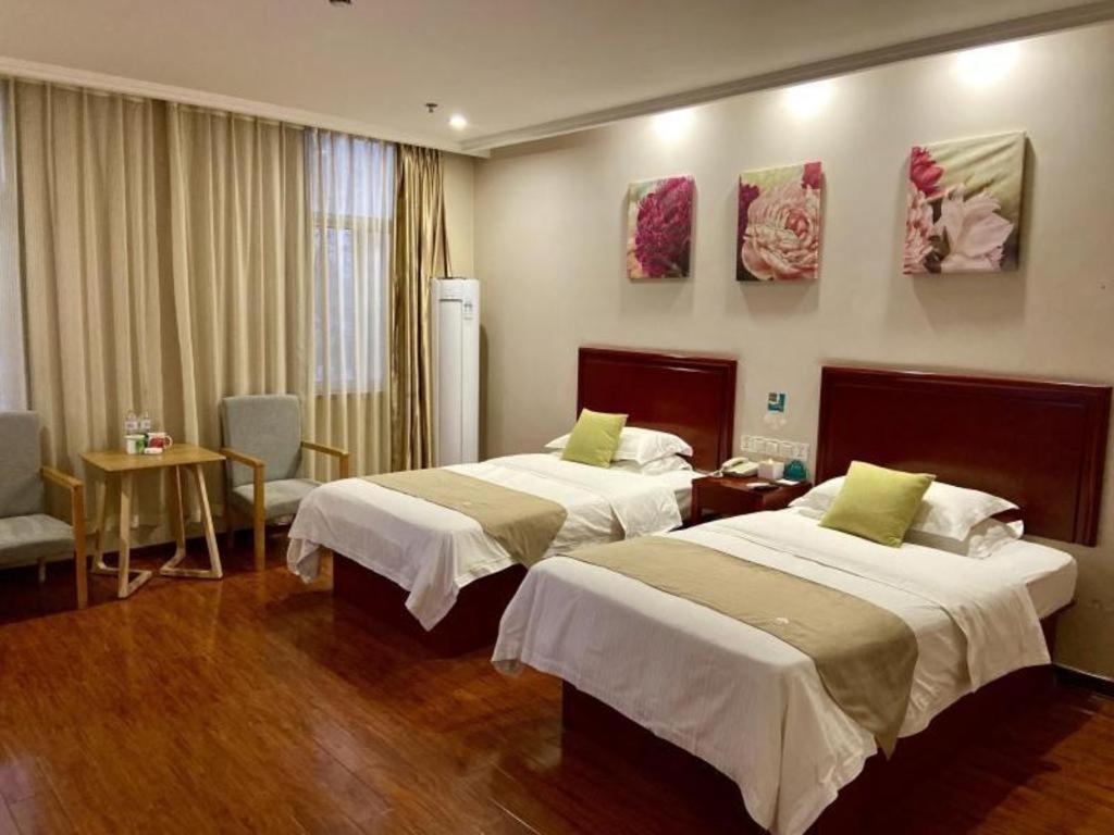 Greentree Inn Shandong Linxi Pingyi Mengyang Road Express Hotel Екстер'єр фото